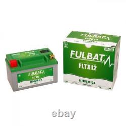 Fulbat FLTX12 Lithium Battery For Adly/Herchee Hurricane 320 S Flat 2012-2015