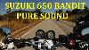 Moto Asmr 3 Suzuki Gsf 650 Bandit Raw Onboard Pure Sound