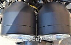 Motorbike Suzuki Bandit Gsf650 Gsf600 Gsf400 Sv650 Twin Headlight Headlamp Black