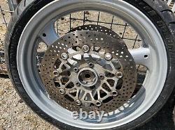 Suzuki GSF400 Bandit Front and Rear Back Wheel Discs New tyres